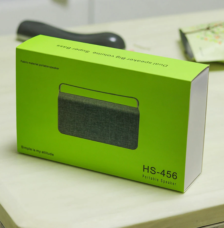 Enceinte Bluetooth Portable HS-456 Double Haut-parleur volume Super Basse