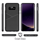 Coque En Gel Gadget Shield Carbon Design Noir  Pour Samsung Galaxy S10E