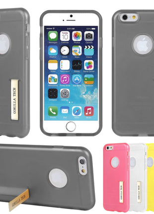 Pack de 5 coques en gel Gorilla Tech clear gel pour galaxy s6