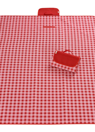 Tapis de pique-nique d'été imperméable Rouge 195x200cm