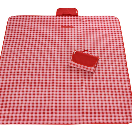 Tapis de pique-nique d'été imperméable Rouge 195x200cm