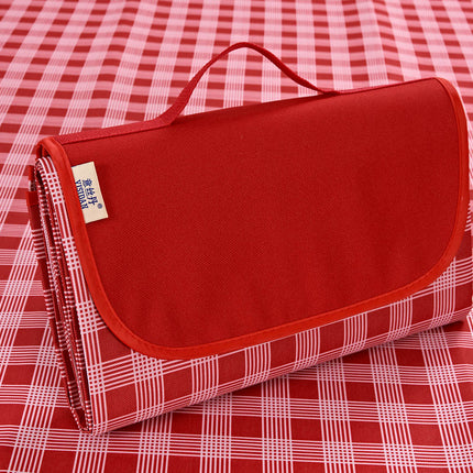 Tapis de pique-nique d'été imperméable Rouge 195x200cm