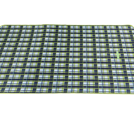 Tapis de pique-nique d'été imperméable Bleu 195x200cm