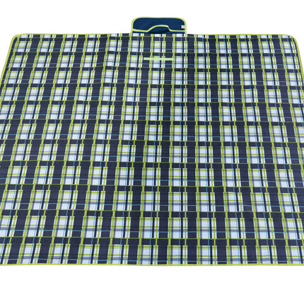 Tapis de pique-nique d'été imperméable Bleu 195x200cm