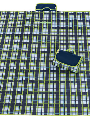 Tapis de pique-nique d'été imperméable Bleu 195x200cm