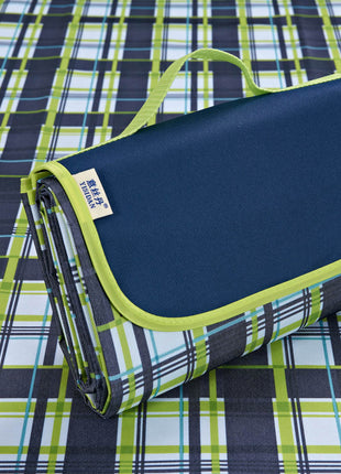 Tapis de pique-nique d'été imperméable Bleu 195x200cm