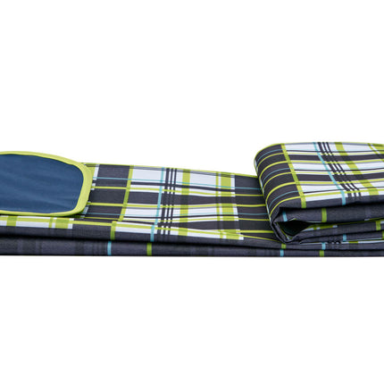 Tapis de pique-nique d'été imperméable Bleu 195x200cm