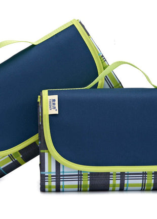 Tapis de pique-nique d'été imperméable Bleu 195x200cm