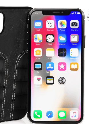 Coque Gorilla Tech Dual Croco Noir Pour Apple iPhone 7/8 Plus
