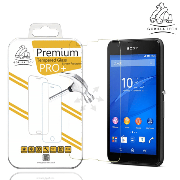 Film en verre Gorilla Tech pour Sony Xperia E4