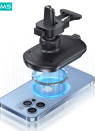 Support magnétique pour Voiture USAMS CD182Z  / Chargeur sans fil- airvent  15W