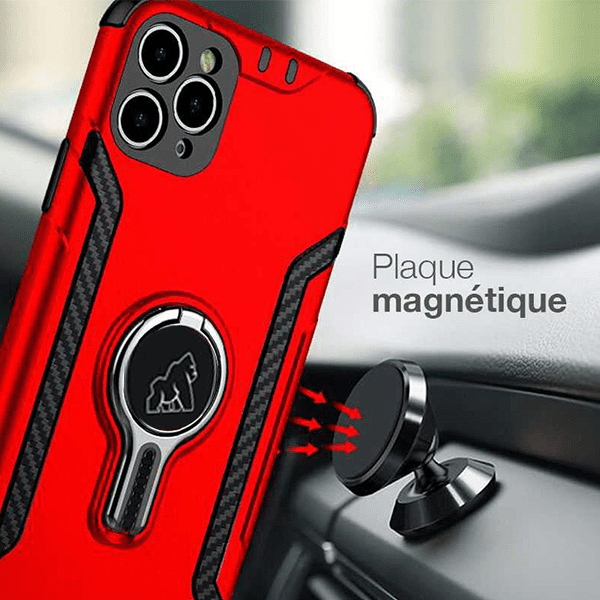 Coque New Armor Magnetique Gorilla Tech Rose Pour Samsung Galaxy S20 Plus