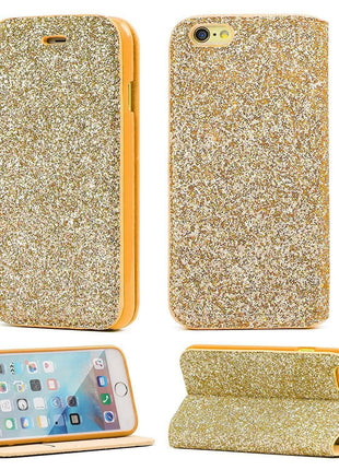 Etui slim glitter Gorilla Tech Or pour APPLE iPhone 6/6S