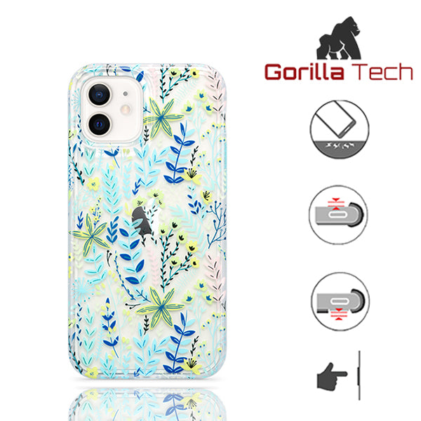 Coque Gorilla Tech Silicone Summer Flower Case Type 1 pour iPhone X/XS