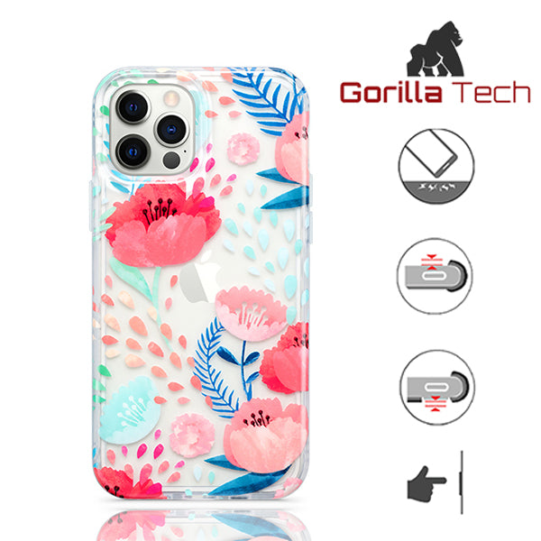 Coque Gorilla Tech Silicone Summer Flower Case Type 3 Pour Apple  iPhone 12 Pro Max