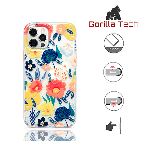 Coque Gorilla Tech Silicone Summer Flower Case Type 2 Pour Apple iPhone 12 Pro Max