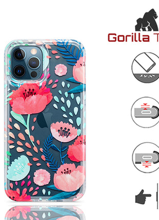 Coque Gorilla Tech Silicone Summer Flower Case Type 3 Pour Apple  iPhone 12 Pro Max