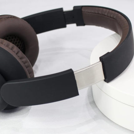 Casque noir bluetooth Lelisu avec entrée carte sd