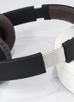 Casque noir bluetooth Lelisu avec entrée carte sd