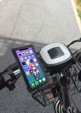 Support  Téléphone 2 en 1 Ecran Tactile-Rotation 360 Degré  Waterproof pour Vélo et Bicyclette