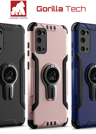 Coque New Armor Magnetique Gorilla Tech Rose Pour Samsung Galaxy S20 Plus