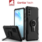 Coque New Armor  Magnetique Gorilla Tech Noir Pour  Samsung Galaxy A71