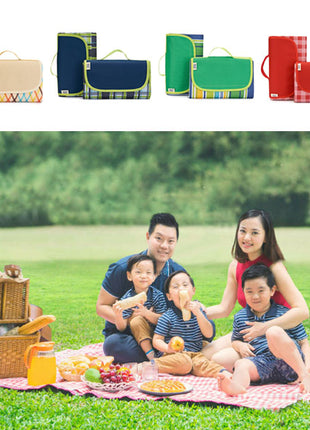 Tapis de pique-nique d'été imperméable Vert 195x200cm