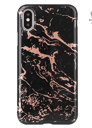 Coque en gel black marble Gorilla Tech pour Samsung Galaxy S8