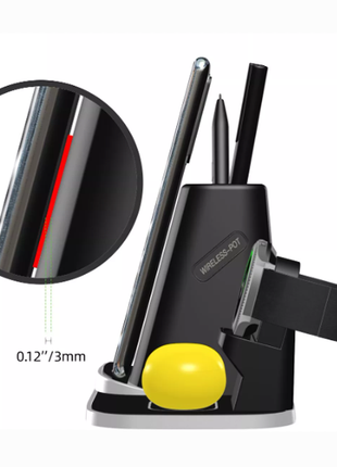 Station De Chargement Pour Galaxy/Earbuds et Rangement Pour Stylus Pen (qualité premium)