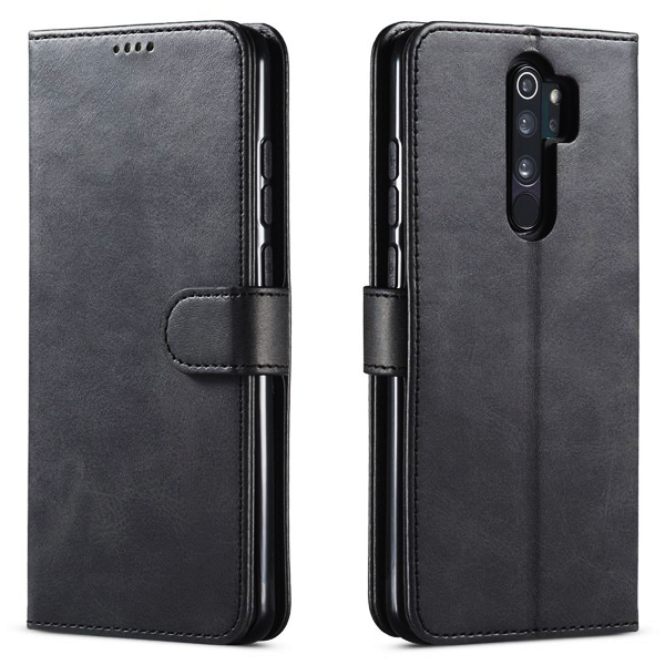 Etui portefeuille noir interieur gel pour Apple iphone iPhone 11 Pro (bulk)