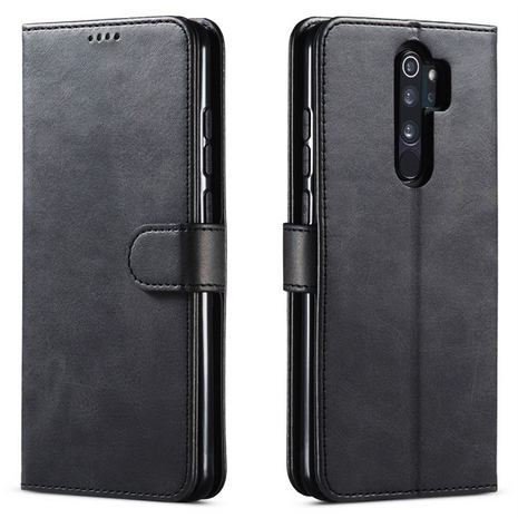 Etui portefeuille noir interieur gel pour Apple iPhone 12 MINI (bulk)