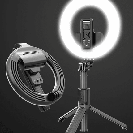 Selfie stick/trépied LED 360 bluetooth pour smartphone (qualité premium)