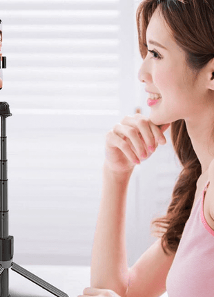 Selfie stick/trépied LED 360 bluetooth pour smartphone (qualité premium)