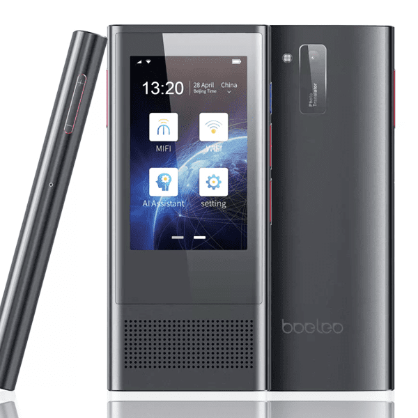 Traducteur vocal portable 117 langues avec carte sim/carte 4G (qualité platinium)