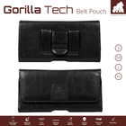 Étui Ceinture universel Belt Pouch Noir En Cuir Synthétique Gorilla Tech taille XXL