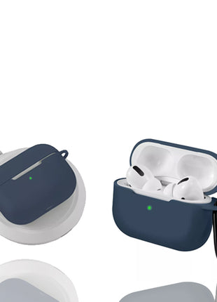 Étui En Silicone Bleu Pour Airpods Pro