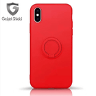 Coque ring silicone Gadget Shield rouge pour Apple iphone 6/6S