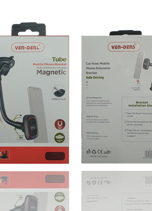 Support Auto/Voiture Magnétique VEN-DENS Noir