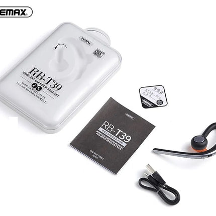 Oreillette Bluetooth Remax RB T-39 noir