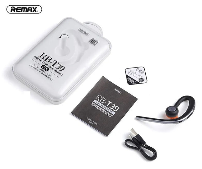 Oreillette Bluetooth Remax RB T-39 noir