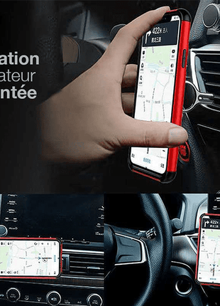 Coque New Armor Magnetique Gorilla Tech Rose Pour Samsung Galaxy S20 Plus