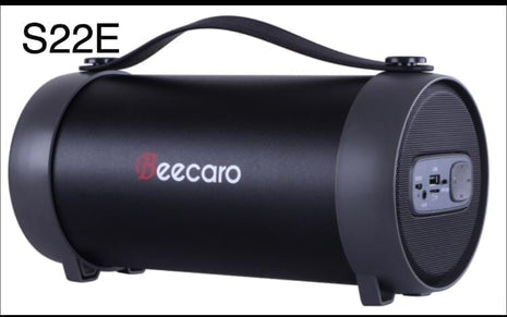 Enceinte bluetooth Beecaro noir S22E