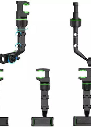 Support Téléphone Universel Multifonction 360° nouvelle Design avec Retroviseur