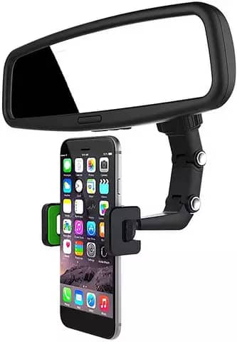 Support Téléphone Universel Multifonction 360° nouvelle Design avec Retroviseur