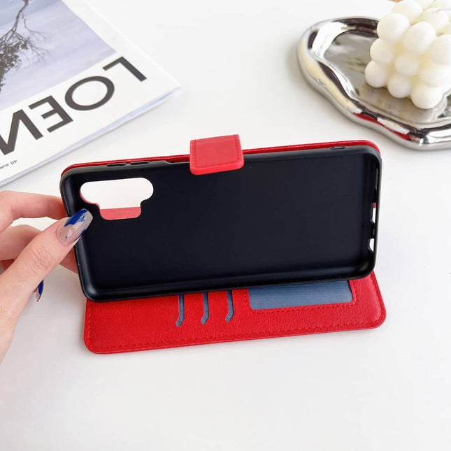 Étui Gadget Shield Classic Book pour Apple iPhone 14 Pro Rouge