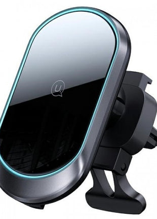 Support magnétique pour Voiture USAMS CD182Z  / Chargeur sans fil- airvent  15W