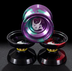 Yoyo Ball Professionnel Qualité Premium En Métal Aluminium De Couleur Couleur Or Noir