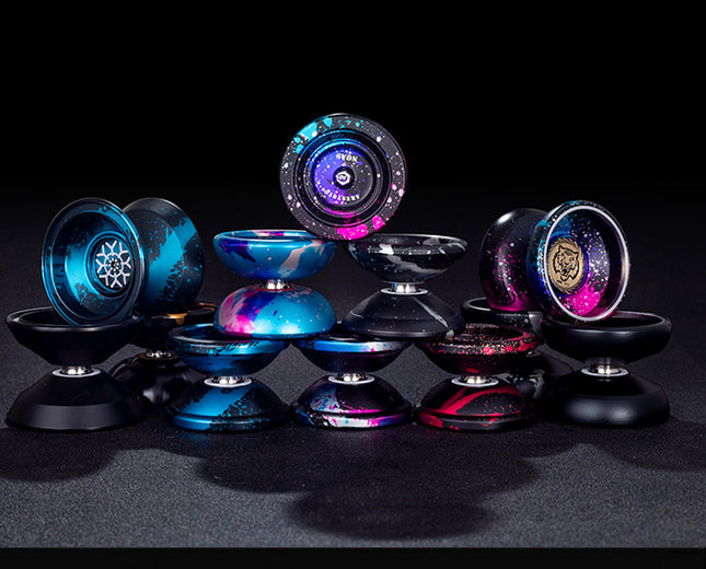 Yoyo Ball Professionnel Qualité Premium En Métal Aluminium De Couleur  Noir