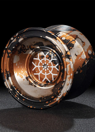 Yoyo Ball Professionnel Qualité Premium En Métal Aluminium De Couleur Couleur Or Noir