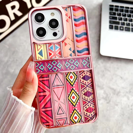 Coque Gorilla Tech Vintage De Couleur Rose Pour Apple iPhone 15 Pro